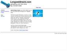 Tablet Screenshot of longweldneck.com